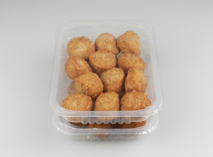 Meatballs in MAP packaging (tray)