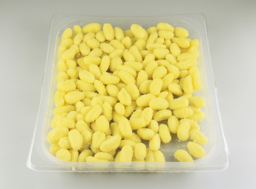 Gnocchi in MAP packaging (tray)