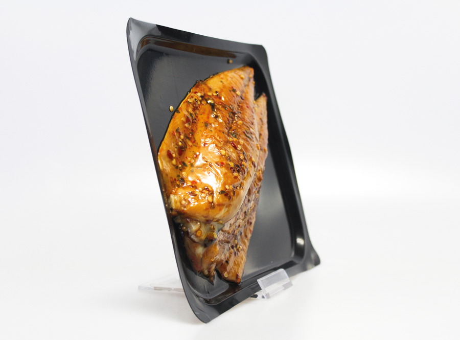 Smoked fish in Easy Skin packaging