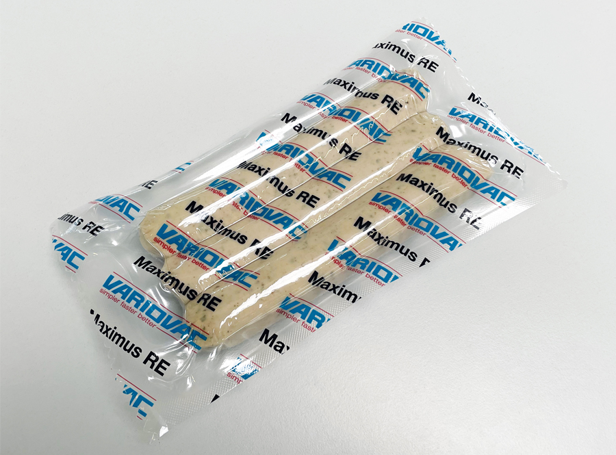 Sausage in vacuum packaging
