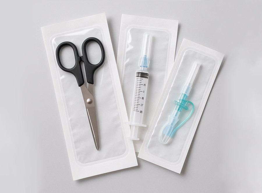 Sterilverpackungen-Siegeln