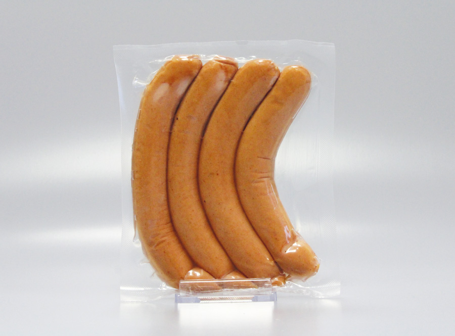 Sausage in vacuum packaging