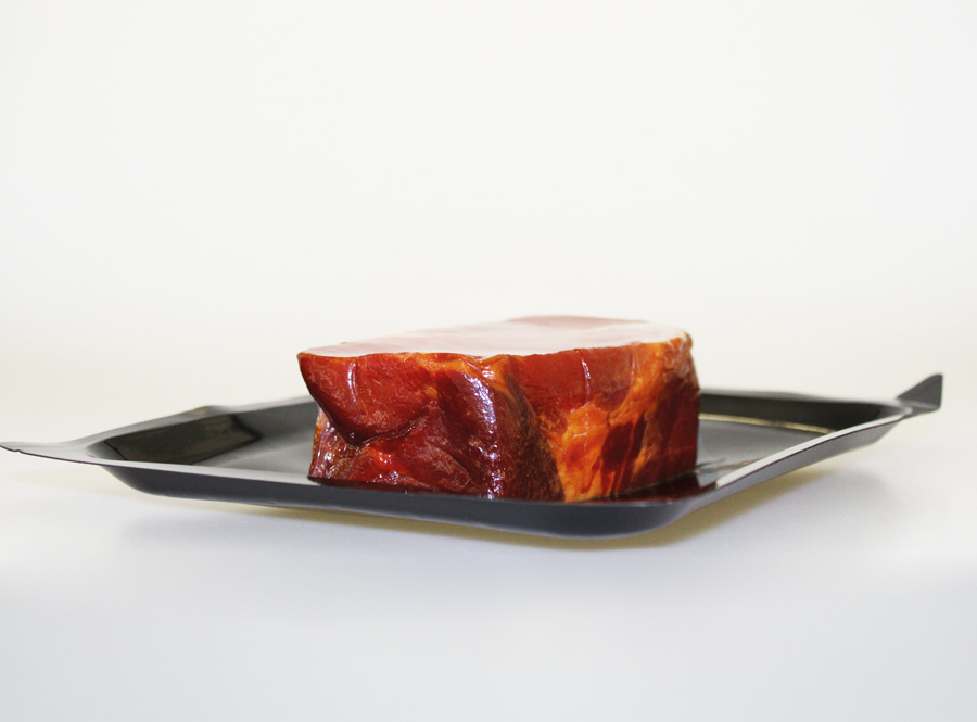 Ham in skin packaging